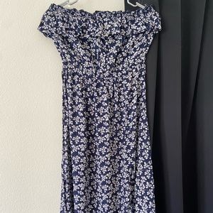 Off the shoulder long dress